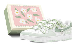 Мужские кроссовки для скейтбординга Nike Air Force 1 Low, зеленый cw2288-111 | 绿色