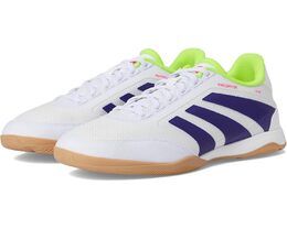 Кроссовки Adidas Predator League Indoor Soccer Cleats, цвет White/Collegiate Purple/Lucid Lemon 9960126 | white/collegiate purple/lucid lemon