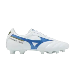 Кроссовки Mizuno Morelia 2 Club White Laser Blue, белый p1ga241625 | white laser blue