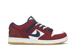 Nike Кроссовки Air Force 2 Low SB 'Team Red Obsidian', красный ao0300 600 | team red obsidian