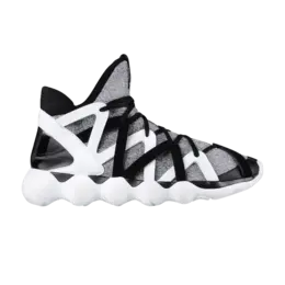 Adidas Кроссовки Y-3 Kyujo High Top 'Core Black', серый aq5544 | core black