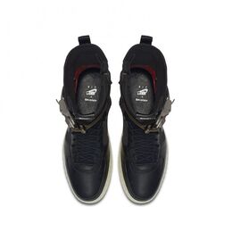 Кроссовки Acronym x NikeLab Air Force Downtown 1 Hi SP 'Black Crimson', черный 649941 006 | black crimson