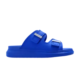 Кроссовки Alexander McQueen Hybrid Double Buckle Sandal 'Navy Blue', синий 663563 w4q51 4394 | navy blue