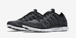 Nike Кроссовки Free Flyknit NSW 'Oreo', черный 599459 010 | oreo
