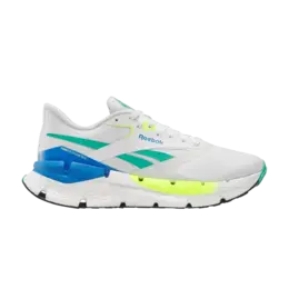 Reebok Кроссовки FloatZig Symmetros 'White Unleashed Green Blue', белый 100206739 | white unleashed green blue