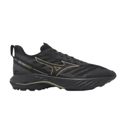 Mizuno Кроссовки Wave Rider GORE-TEX 2 2E Wide 'Black Gold', черный j1gc248001 | black gold