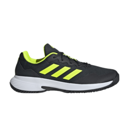 Adidas Кроссовки GameCourt 2.0 'Carbon Lucid Lemon', черный jh9013 | carbon lucid lemon