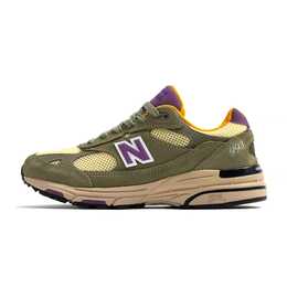 New Balance 993 Оливковый лист/Фиолетовый U993OL Мужские кроссовки 7827460259900 | green