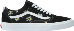 Кроссовки Vans Old Skool Trippy Grin Floral, черный vn0a5jmiy23 | black