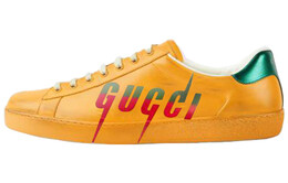 Кроссовки Gucci Ace Blade Yellow 576137 a38v0 7670