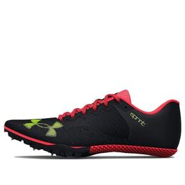 Беговые кроссовки Under Armour Kick Sprint 4 Track Spikes 'Black Beta', черный 3025461-001 | black