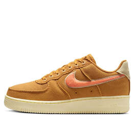 Кроссовки Nike Air Force 1 Low Canvas 'Wheat', желто-коричневый hv1204-700 | tan