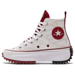 Кеды Converse Run Star Hike High 'Chinese New Year - White University Red', белый 173125c | white