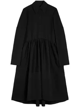 Jil Sander: Рубашка миди 