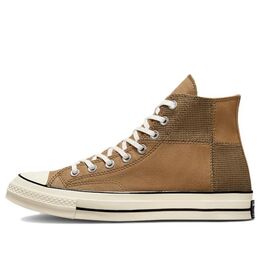 Кеды Converse Chuck 70 High 'Houndstooth Patchwork', коричневый a03278c | brown