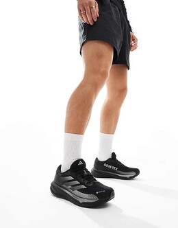 Adidas – Supernova – Черные спортивные кроссовки для бега 134218125 | czarny