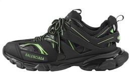Кроссовки Balenciaga Track, черный/зеленый 542023w3ac21035