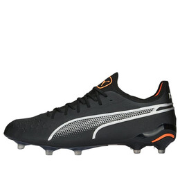 Кроссовки king ultimate fg ag 'eclipse pack' Puma, черный 107097-02 | black/silver/ultra orange