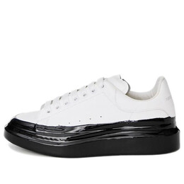 Кроссовки oversized sneakers 'white black sole' Alexander McQueen, белый 645864whz4m9061 | white/black