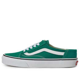 Кроссовки old skool mule retro low tops casual skateboarding shoes green Vans, зеленый vn0a3mus06a | green