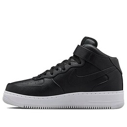 Кроссовки lab air force 1 mid Nike, черный 819677-002 | black