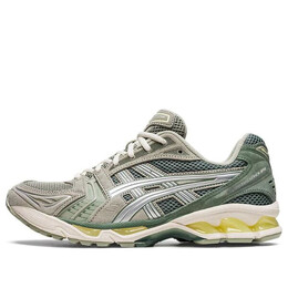Кроссовки гель каяно 14 Asics, зеленый 1201a161-301 | green/grey/white
