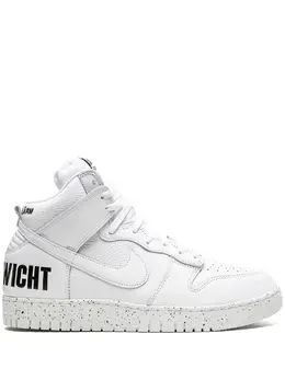 Nike: Белые кроссовки  Dunk High