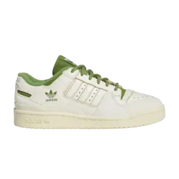 Кроссовки Adidas Forum 84 Low Classic 'Vintage Green', кремовый fz6296 | off white/cream white/easy yellow