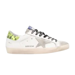 Кроссовки Golden Goose Golden Goose Superstar 'White Green Python', белый gmf00101 f002546 10902 | white/green