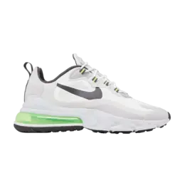 Кроссовки Nike Air Max 270 React 'White Grey Electric Green', белый ci3866 100 | summit white/vast grey/silver lilac/electric green