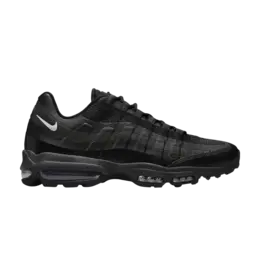 Кроссовки Nike Air Max 95 Ultra 'Black Medium Ash', черный dz4503 001 | black/medium ash/white
