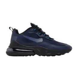 Кроссовки Nike Air Max 270 React 'Blackened Blue', синий cd6615 400 | blackened blue/laser blue/white/black