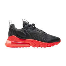 Кроссовки Nike Air Max 270 React ENG 'Dark Smoke Grey Crimson', серый cz1759 002 | dark smoke grey/black/bright crimson