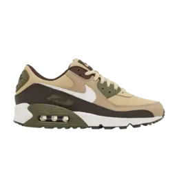 Кроссовки Nike Air Max 90 'Hemp Earth, коричневый fb9658 200 | hemp/summit white/sesame/earth