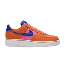Кроссовки Nike Air Force 1 '07 LV8 'Orange Trance', оранжевый cw7300 800 | orange trance/lotus pink/white/pacific blue
