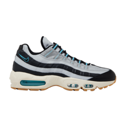 Кроссовки Nike Air Max 95 'Chlorine Blue', серый dm0011 001 | light smoke grey/black/dark smoke grey/chlorine blue