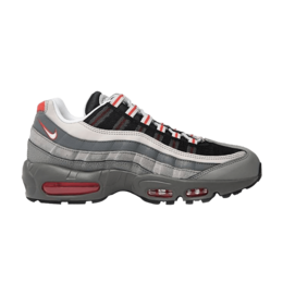 Кроссовки Nike Air Max 95 Essential 'Particle Grey Track Red', серый ci3705 600 | particle grey/track red/black/white