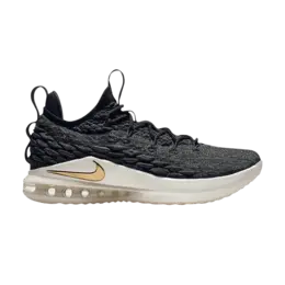 Кроссовки Nike LeBron 15 Low 'Metallic Gold', черный ao1756 001 | black/metallic gold-phantom