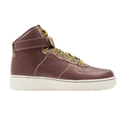 Кроссовки Nike Air Force 1 High 07 LV8 WB, коричневый 882096 600 | team red/team red-sail