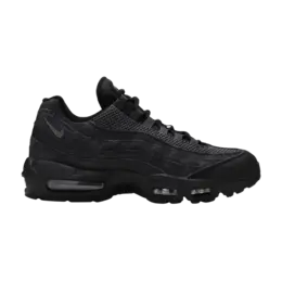 Кроссовки Nike Air Max 95 'Black Iron Grey', черный dm2816 001 | black/iron grey/off noir/dark smoke grey