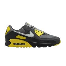 Кроссовки Nike Air Max 90 'Smoke Grey Lightening', серый dm0029 016 | smoke grey/light silver/lightening/anthracite/black