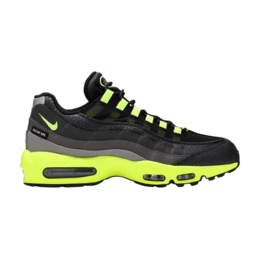 Кроссовки Nike Air Max 95 'Kiss My Airs - Black Volt', черный dj4627 001 | black/medium ash/dark pewter/volt
