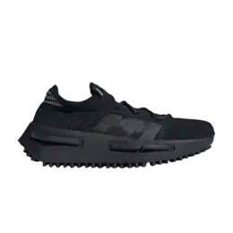 Кроссовки Adidas NMD_S1 'Triple Black' Sample, черный fz6381 s | core black/grey four/cloud white