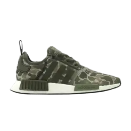 Кроссовки Adidas NMD_R1 'Camo', зеленый g27568 | green/black/white