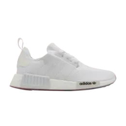 Кроссовки Adidas NMD_R1 'Triple White', белый gw8062 | footwear white/footwear white/off white