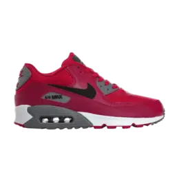 Кроссовки Nike Air Max 90 'Gym Red', красный 537384 606 | gym red/black-noble red-cool grey