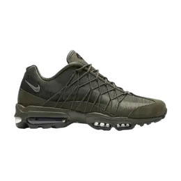 Кроссовки Nike Air Max 95 Ultra Jacquard 'Cargo Khaki', зеленый 749771 301 | cargo khaki/dark stucco-black