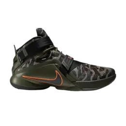 Кроссовки Nike LeBron Soldier 9 Premium 'Camo', коричневый 749490 303 | cargo khaki/sequoia bamboo-black