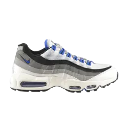 Кроссовки Nike Air Max 95, белый 609048 108 | white/hyper cobalt/pure platinum/wolf grey