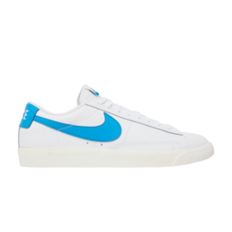 Кроссовки Nike Blazer Low 'Laser Blue', белый ci6377 104 | white/laser blue/sail